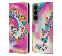 Head Case Designs sous Licence Officielle Grateful Dead Tie-Dye Graphiques Étui Portefeuille en Cuir Compatible avec Samsung Galaxy S26 Plus