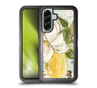 Head Case Designs sous Licence Officielle Haley Bush Vase Magnolia Jaune Peinture Florale Étui Antichoc Ultra-Blindé Compatible avec Samsung Galaxy A56 5G