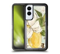 Head Case Designs sous Licence Officielle Haley Bush Vase Magnolia Jaune Peinture Florale Étui Antichoc Ultra-Blindé Compatible avec Samsung Galaxy S25 Edge