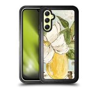 Head Case Designs sous Licence Officielle Haley Bush Vase Magnolia Jaune Peinture Florale Étui Antichoc Ultra-Blindé Compatible avec Samsung Galaxy A34 5G