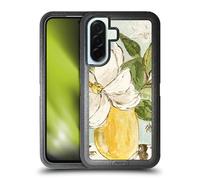 Head Case Designs sous Licence Officielle Haley Bush Vase Magnolia Jaune Peinture Florale Étui Antichoc Ultra-Blindé Compatible avec Samsung Galaxy A36 5G