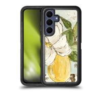 Head Case Designs sous Licence Officielle Haley Bush Vase Magnolia Jaune Peinture Florale Étui Antichoc Ultra-Blindé Compatible avec Samsung Galaxy S25 FE