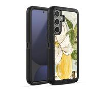 Head Case Designs sous Licence Officielle Haley Bush Vase Magnolia Jaune Peinture Florale Étui Antichoc Ultra-Blindé Compatible avec Samsung Galaxy S24 FE