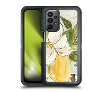 Head Case Designs sous Licence Officielle Haley Bush Vase Magnolia Jaune Peinture Florale Étui Antichoc Ultra-Blindé Compatible avec Samsung Galaxy A23 / 5G (2022)