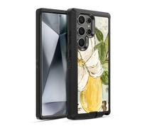 Head Case Designs sous Licence Officielle Haley Bush Vase Magnolia Jaune Peinture Florale Étui Antichoc Ultra-Blindé Compatible avec Samsung Galaxy S24 Ultra 5G