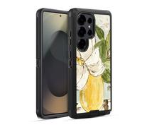 Head Case Designs sous Licence Officielle Haley Bush Vase Magnolia Jaune Peinture Florale Étui Antichoc Ultra-Blindé Compatible avec Samsung Galaxy S25 Ultra