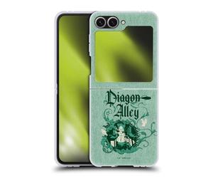 Head Case Designs sous Licence Officielle Harry Potter Allée De La Diagonale Typographie des Lieux Coque Dure pour l'arrière Compatible avec Samsung Galaxy Z Flip6