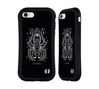 Head Case Designs sous Licence Officielle Harry Potter Aragog Deathly Hallows XXII Coque Hybride Compatible avec Apple iPhone 7/8 / SE 2020 & 2022