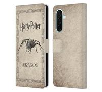Head Case Designs sous Licence Officielle Harry Potter Aragog Spider Creature Chamber of Secrets II Étui Portefeuille en Cuir Compatible avec Samsung Galaxy A26 5G