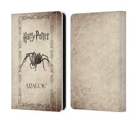 Head Case Designs sous Licence Officielle Harry Potter Aragog Spider Creature Chamber of Secrets II Étui Portefeuille en Cuir Compatible avec Amazon Kindle 11th Gen (2024)
