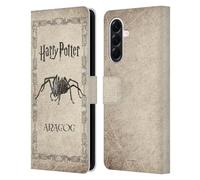 Head Case Designs sous Licence Officielle Harry Potter Aragog Spider Creature Chamber of Secrets II Étui Portefeuille en Cuir Compatible avec Samsung Galaxy A56 5G