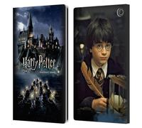Head Case Designs sous Licence Officielle Harry Potter Château Sorcerer's Stone II Étui Portefeuille en Cuir Compatible avec Amazon Fire Max 11 2023