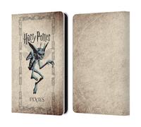Head Case Designs sous Licence Officielle Harry Potter Cornish Pixies Creature Chamber of Secrets II Étui Portefeuille en Cuir Compatible avec Amazon Kindle 11th Gen 6in 2022