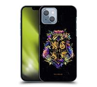 Head Case Designs sous Licence Officielle Harry Potter Crête de Hogwarts 1 Deathly Hallows XXXI Coque Dure pour l'arrière Compatible avec Apple iPhone 14