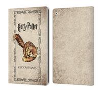 Head Case Designs sous Licence Officielle Harry Potter Crookshanks Chat Prisoner of Azkaban III Étui Portefeuille en Cuir Compatible avec Apple iPad 10.2 2019/2020/2021