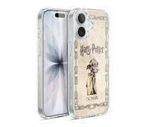 Head Case Designs sous Licence Officielle Harry Potter Dobby House Elf Creature Chamber of Secrets II Coque en Gel [Qualité Militaire] Compatible avec Apple iPhone 17 Et Compatible avec MagSafe