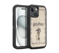 Head Case Designs sous Licence Officielle Harry Potter Dobby House Elf Creature Chamber of Secrets II Étui Antichoc Ultra-Blindé Compatible avec Apple iPhone 15