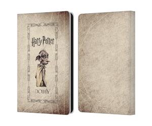 Head Case Designs sous Licence Officielle Harry Potter Dobby House Elf Creature Chamber of Secrets II Étui Portefeuille en Cuir Compatible avec Amazon Kindle Paperwhite 6