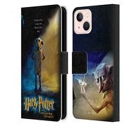 Head Case Designs sous Licence Officielle Harry Potter Dobby Poster Chamber of Secrets III Étui Portefeuille en Cuir Compatible avec Apple iPhone 13