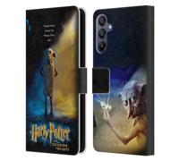 Head Case Designs sous Licence Officielle Harry Potter Dobby Poster Chamber of Secrets III Étui Portefeuille en Cuir Compatible avec Samsung Galaxy A15