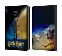 Head Case Designs sous Licence Officielle Harry Potter Dobby Poster Chamber of Secrets III Étui Portefeuille en Cuir Compatible avec Amazon Kindle 11th Gen (2024)