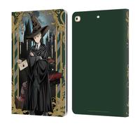 Head Case Designs sous Licence Officielle Harry Potter Draco Malfoy 25ème Anniversaire Anime Étui Portefeuille en Cuir Compatible avec Apple iPad 9.7 2017 / iPad 9.7 2018