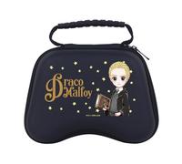 Head Case Designs Sous Licence Officielle Harry Potter Draco Malfoy Insignes Et Personnages Étui De Transport Rigide De Voyage compatible avec PS5 DualSense & Xbox Controller