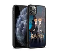 Head Case Designs sous Licence Officielle Harry Potter Fred Et George Weasley Célébration Anime Coque en Gel renforcée [Protection de Qualité Militaire] Compatible avec Apple iPhone 11 Pro Max