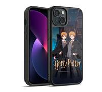 Head Case Designs sous Licence Officielle Harry Potter Fred Et George Weasley Célébration Anime Coque en Gel renforcée [Protection de Qualité Militaire] Compatible avec Apple iPhone 13