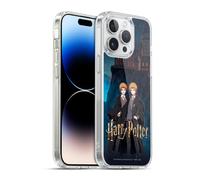Head Case Designs sous Licence Officielle Harry Potter Fred Et George Weasley Célébration Anime Coque en Gel [Qualité Militaire] Compatible avec Apple iPhone 14 Pro Max Et Compatible avec MagSafe