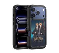 Head Case Designs sous Licence Officielle Harry Potter Fred Et George Weasley Célébration Anime Étui Antichoc Ultra-Blindé Compatible avec Apple iPhone 17 Pro