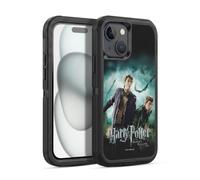 Head Case Designs sous Licence Officielle Harry Potter Fred & George Weasley Deathly Hallows VIII Étui Antichoc Ultra-Blindé Compatible avec Apple iPhone 15