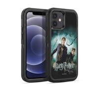 Head Case Designs sous Licence Officielle Harry Potter Fred & George Weasley Deathly Hallows VIII Étui Antichoc Ultra-Blindé Compatible avec Apple iPhone 12 / iPhone 12 Pro