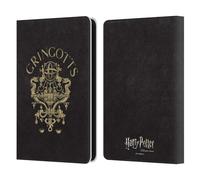 Head Case Designs sous Licence Officielle Harry Potter Gringotts Crête Sorcerer's Stone I Étui Portefeuille en Cuir Compatible avec Amazon Kindle 11th Gen 6in 2022