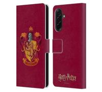 Head Case Designs sous Licence Officielle Harry Potter Gryffindor Crête Chamber of Secrets I Étui Portefeuille en Cuir Compatible avec Samsung Galaxy A36 5G