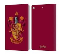 Head Case Designs sous Licence Officielle Harry Potter Gryffindor Crête Chamber of Secrets I Étui Portefeuille en Cuir Compatible avec Apple iPad 10.2 2019/2020/2021