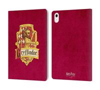 Head Case Designs sous Licence Officielle Harry Potter Gryffindor Crête Sorcerer's Stone I Étui Portefeuille en Cuir Compatible avec Apple iPad Air 11 2020/2022/2024/2025