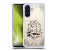 Head Case Designs sous Licence Officielle Harry Potter Gryffindor Parchemin Sorcerer's Stone I Coque en Gel [Protection de Qualité Militaire] Compatible avec Samsung Galaxy A56 5G