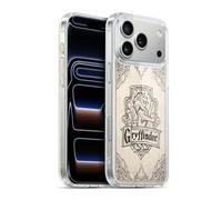 Head Case Designs sous Licence Officielle Harry Potter Gryffindor Parchemin Sorcerer's Stone I Coque en Gel [Qualité Militaire] Compatible avec Apple iPhone 17 Pro Max Et Compatible avec MagSafe