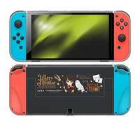 Head Case Designs sous Licence Officielle Harry Potter Harry Insignes Et Personnages Étui en Gel Souple Compatible avec Nintendo Switch OLED