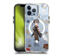 Head Case Designs sous Licence Officielle Harry Potter Harry Potter Icônes Magiques Étui Antichoc [Protection de Qualité Militaire] Compatible avec Apple iPhone 13 Pro Max et Compatible avec MagSafe