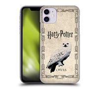 Head Case Designs sous Licence Officielle Harry Potter Hedwig Chouette Prisoner of Azkaban III Coque Dure pour l'arrière Compatible avec Apple iPhone 11