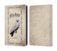 Head Case Designs sous Licence Officielle Harry Potter Hedwig Chouette Prisoner of Azkaban III Étui Portefeuille en Cuir Compatible avec Amazon Kindle 11th Gen (2024)