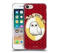 Head Case Designs sous Licence Officielle Harry Potter Hedwig Deathly Hallows XXXVI Coque en Gel Doux Compatible avec Apple iPhone 7/8 / SE 2020 & 2022
