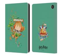 Head Case Designs sous Licence Officielle Harry Potter Herbology Deathly Hallows II Étui Portefeuille en Cuir Compatible avec Amazon Fire 7 2022