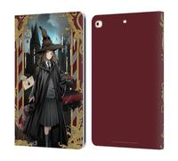 Head Case Designs sous Licence Officielle Harry Potter Hermione Granger 25ème Anniversaire Anime Étui Portefeuille en Cuir Compatible avec Apple iPad 9.7 2017 / iPad 9.7 2018