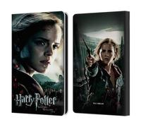 Head Case Designs sous Licence Officielle Harry Potter Hermione Granger Deathly Hallows VIII Étui Portefeuille en Cuir Compatible avec Amazon Kindle Paperwhite 6