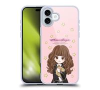Head Case Designs sous Licence Officielle Harry Potter Hermione Granger Deathly Hallows XXXVII Coque en Gel [Qualité Militaire] Compatible avec Apple iPhone 16 Plus Et Compatible avec MagSafe