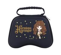 Head Case Designs Sous Licence Officielle Harry Potter Hermione Granger Insignes Et Personnages Étui De Transport Rigide De Voyage compatible avec PS5 DualSense & Xbox Controller