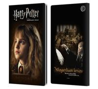 Head Case Designs sous Licence Officielle Harry Potter Hermione Granger Sorcerer's Stone II Étui Portefeuille en Cuir Compatible avec Amazon Fire Max 11 2023
